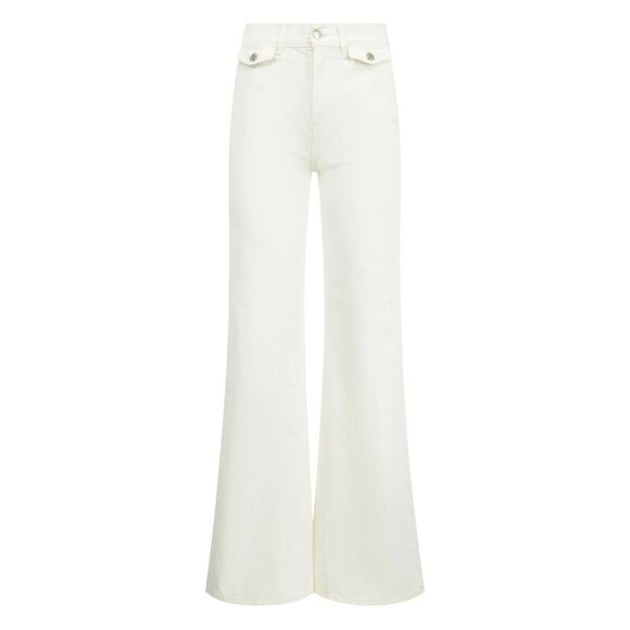 Nili Lotan Neutrals Denim - Flared Jeans Women